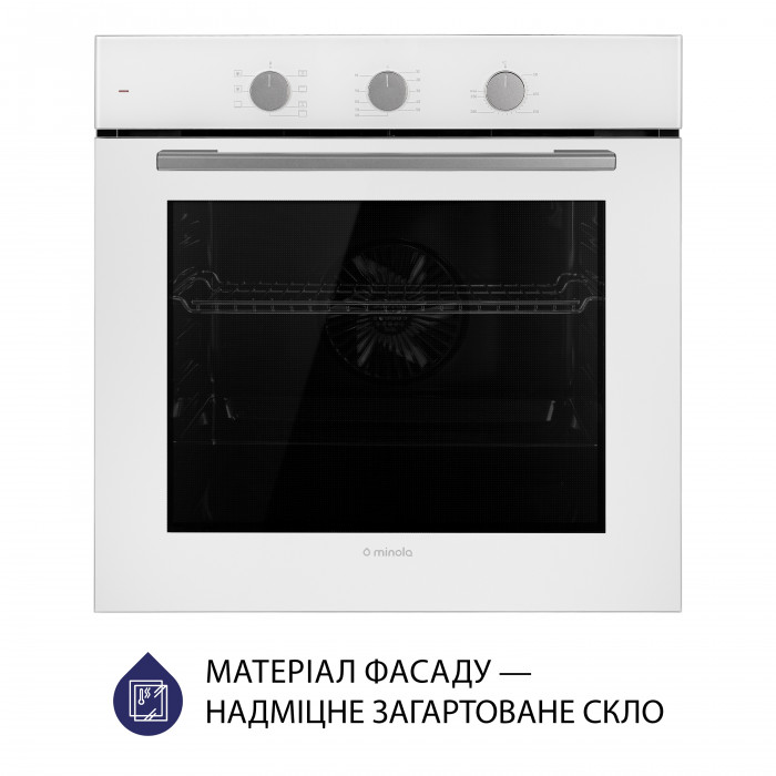 Духова шафа електрична MINOLA EO 675 WH