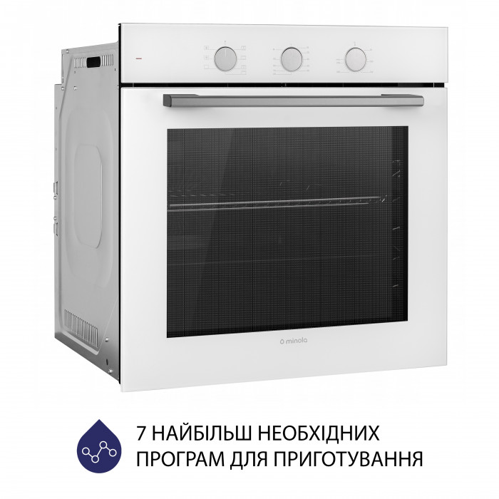 Духова шафа електрична MINOLA EO 675 WH