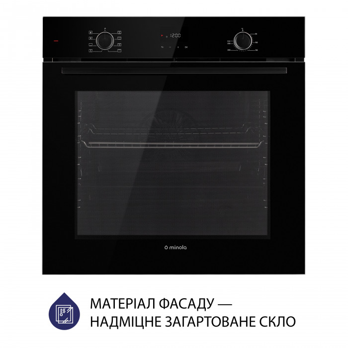 Духова шафа електрична MINOLA EOD 6814 BL