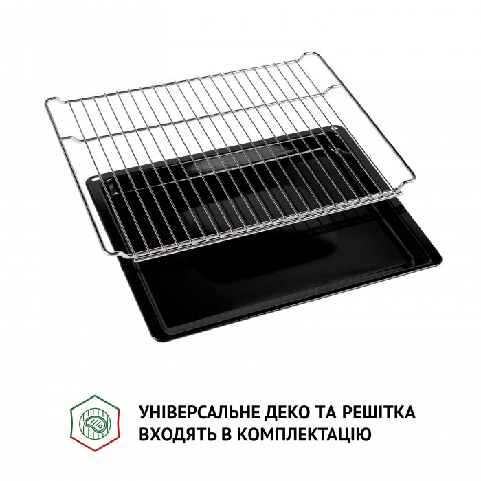 Духова шафа електрична PERFELLI DIAMOND 6M8L NERO