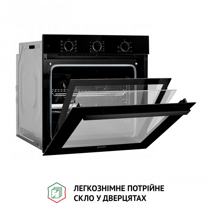 Духова шафа електрична PERFELLI DIAMOND 6M8L NERO