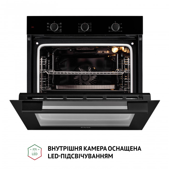 Духова шафа електрична PERFELLI PERLA 6M7 NERO