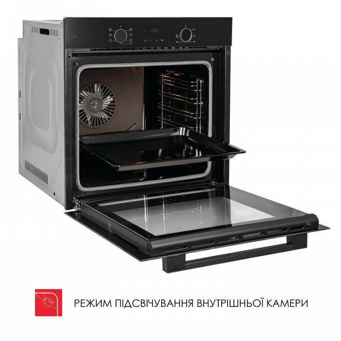 Духова шафа електрична WEILOR FDO6F70BK