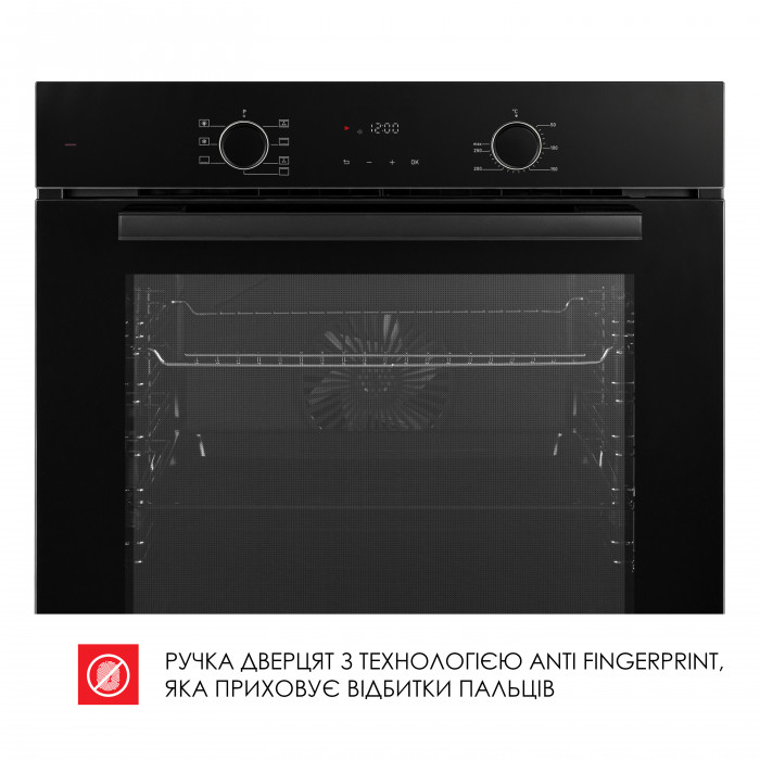 Духова шафа електрична WEILOR FDO6F70BK