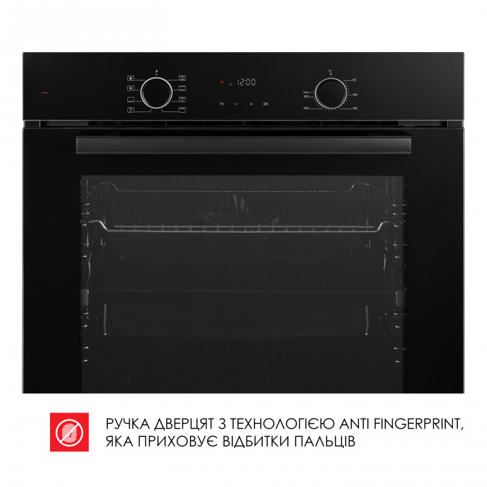 Духова шафа електрична WEILOR FDO6F82BK