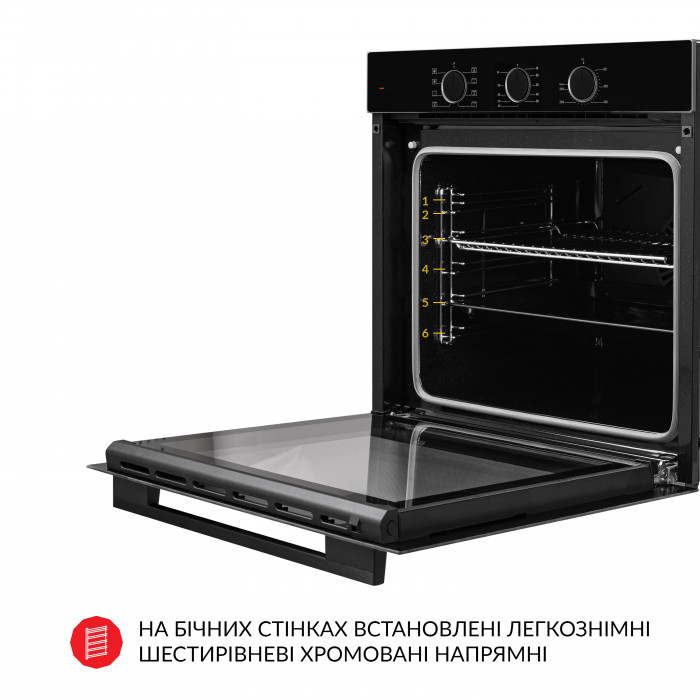 Духова шафа електрична WEILOR FPO6F8BK