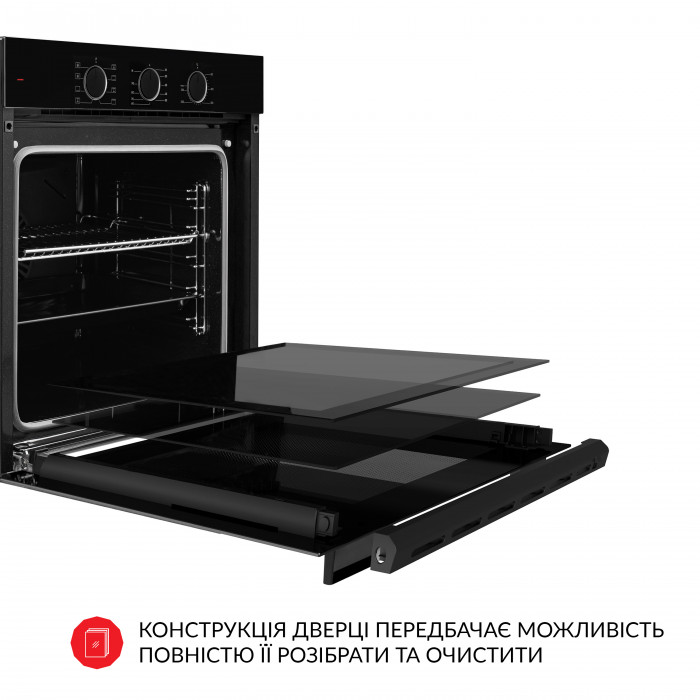 Духова шафа електрична WEILOR FPO6F8BK