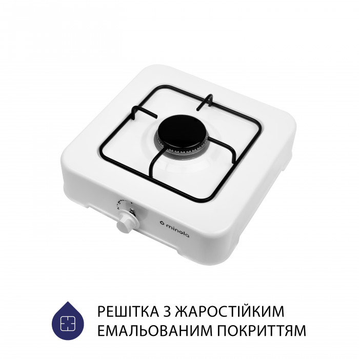 Настільна газова плита MINOLA TGH 100 WH