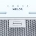 Витяжка повновбудована WEILOR PBS 52300 GLASS WH 1000 LED Strip