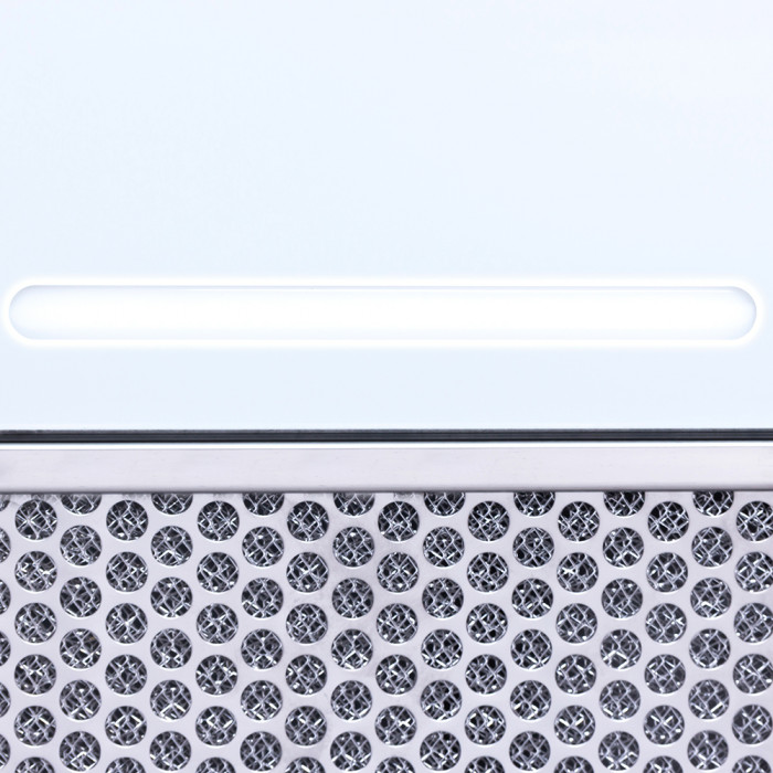 Витяжка повновбудована WEILOR PBS 52300 GLASS WH 1000 LED Strip