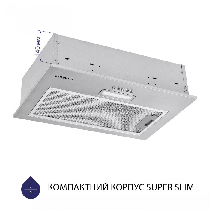 Витяжка повновбудована MINOLA HBI 5025 I LED