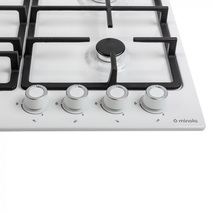 Поверхня газова на металі MINOLA MGM 616224 WH