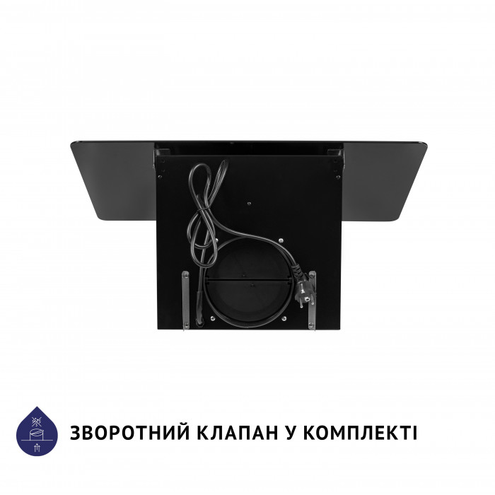 Витяжка декоративна похила MINOLA HDN 6224 BL 700 LED