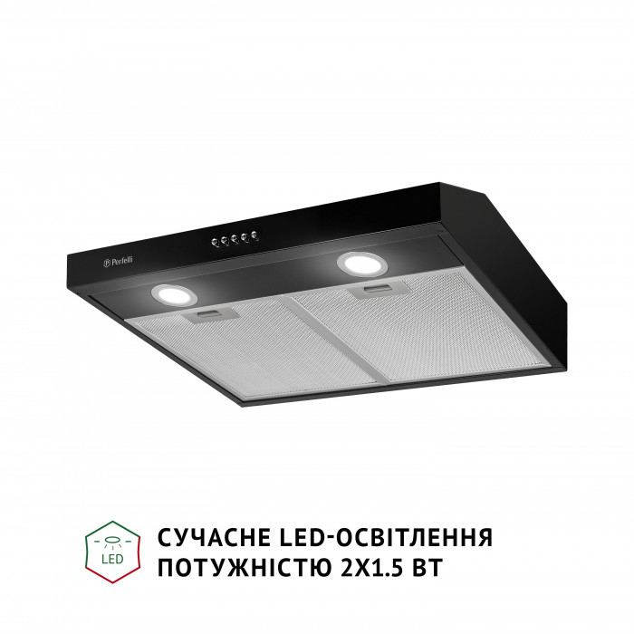 Витяжка плоска PERFELLI PL 5002 BL LED