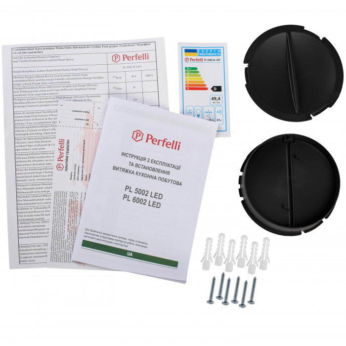 Витяжка плоска PERFELLI PL 5002 BL LED