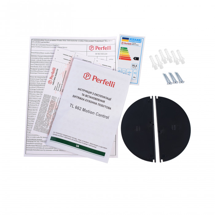 Витяжка телескопічна PERFELLI TL 662 BL Motion Control