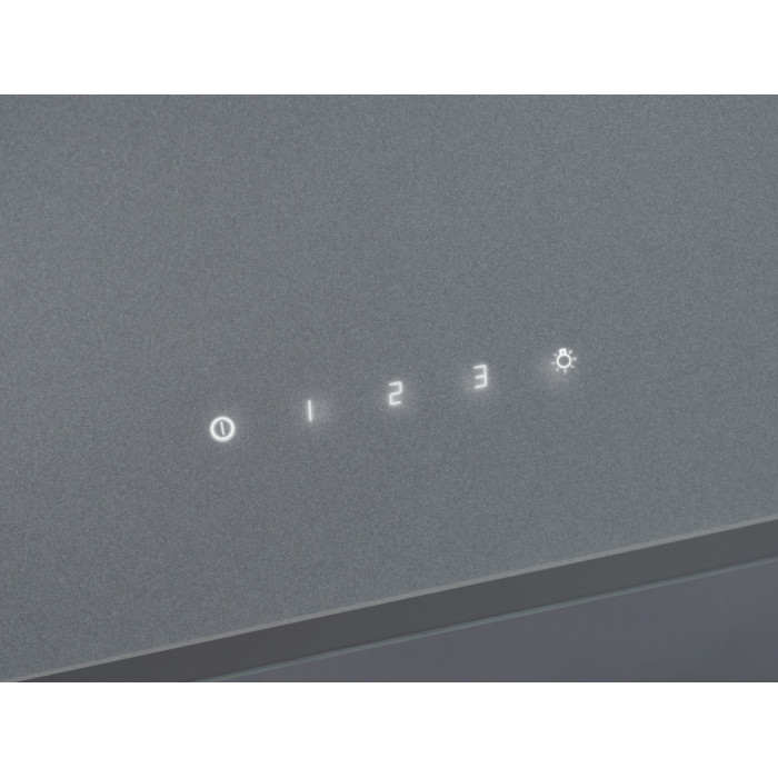 Витяжка декоративна похила PERFELLI DNS 5272 D 700 SG LED