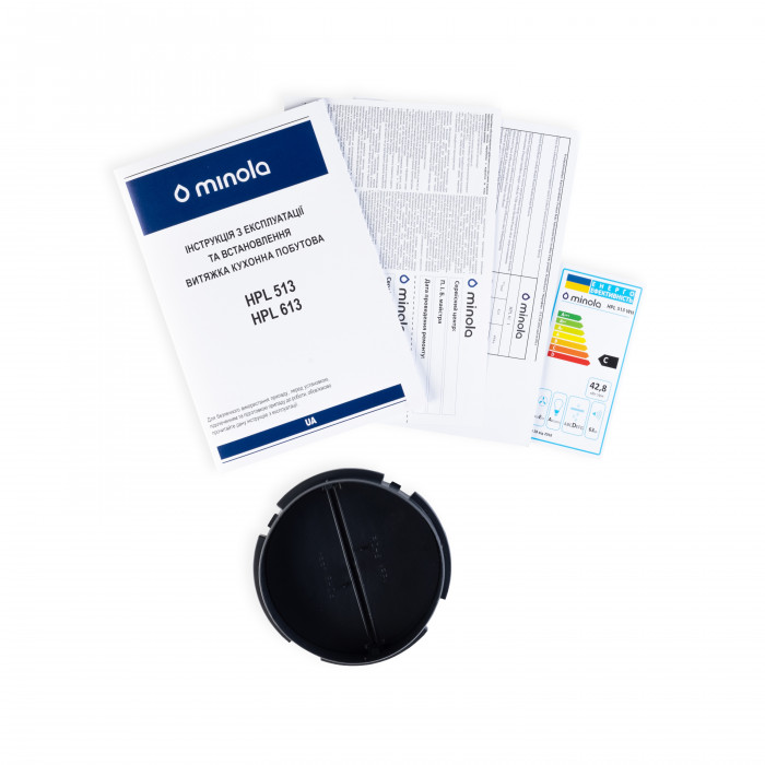 Витяжка плоска MINOLA HPL 513 WH