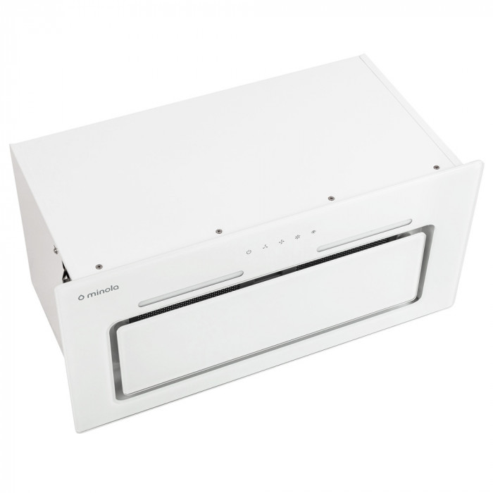 Витяжка повновбудована MINOLA HBI 6673 WH GLASS 1000 LED Line