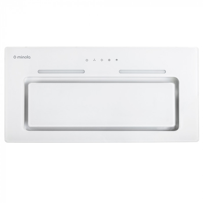 Витяжка повновбудована MINOLA HBI 6673 WH GLASS 1000 LED Line