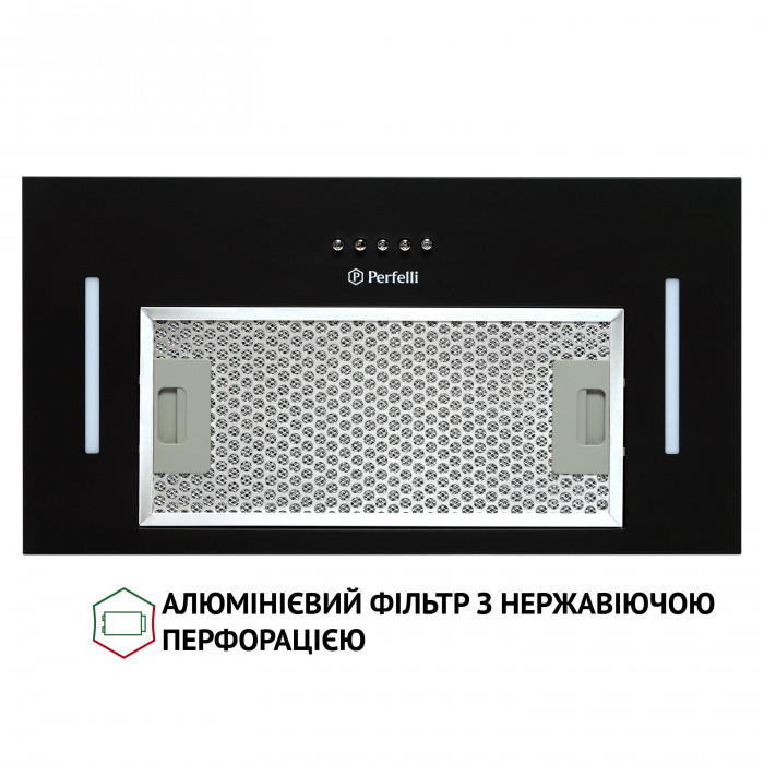 Витяжка повновбудована PERFELLI BI 5653 BL 1000 LED