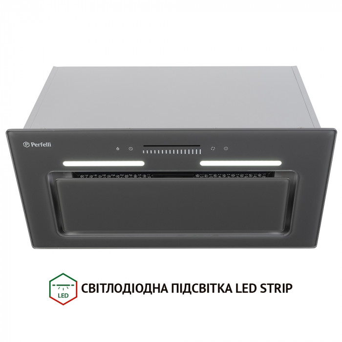 Витяжка повновбудована PERFELLI BSL 6783 GR 1100 DC