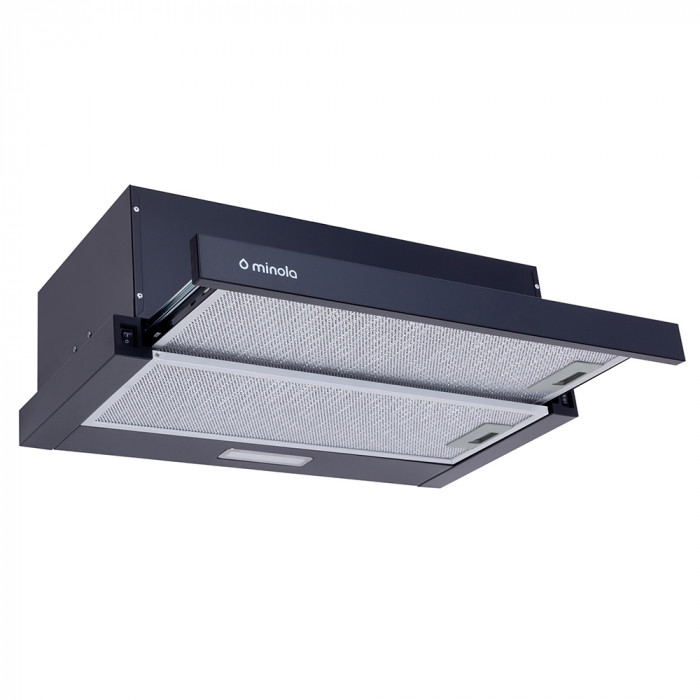 Витяжка телескопічна MINOLA HTL 6214 BL 700 LED