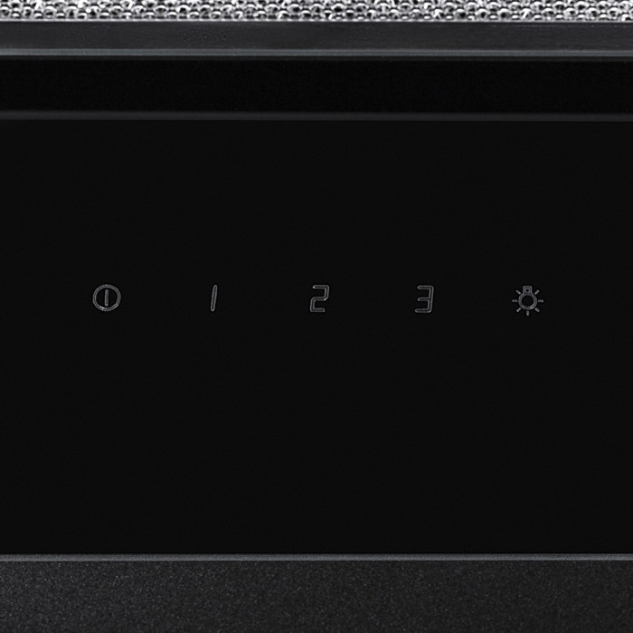 Витяжка декоративна похила MINOLA HVS 9412 BL 850 LED