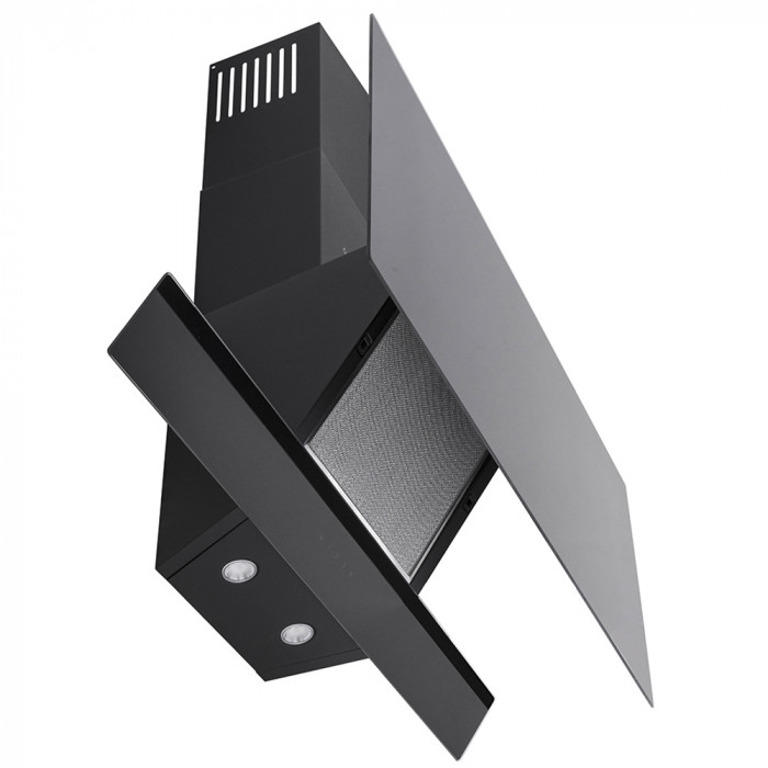 Витяжка декоративна похила MINOLA HVS 9412 BL 850 LED