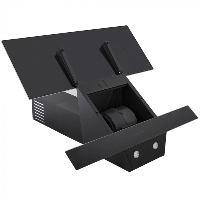 Витяжка декоративна похила MINOLA HVS 9412 BL 850 LED