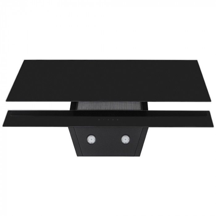 Витяжка декоративна похила MINOLA HVS 9412 BL 850 LED