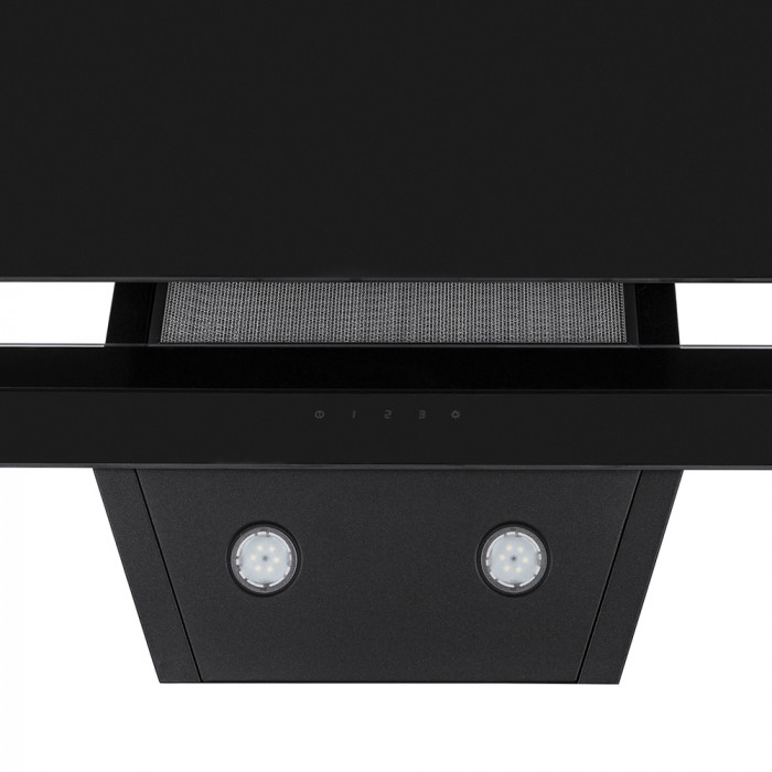 Витяжка декоративна похила MINOLA HVS 9412 BL 850 LED