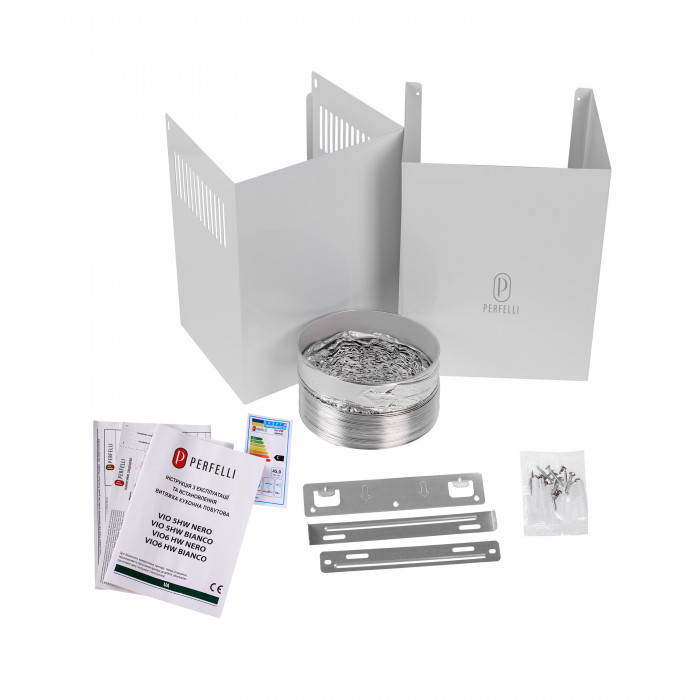 Витяжка декоративна похила PERFELLI VIO 6HW BIANCO