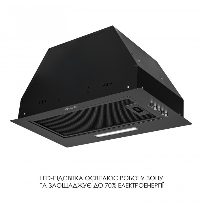 Витяжка повновбудована WEILOR WB 68 FBL