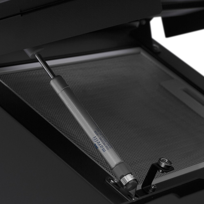 Витяжка декоративна похила PERFELLI DNS 6793 B 1100 BL LED Strip