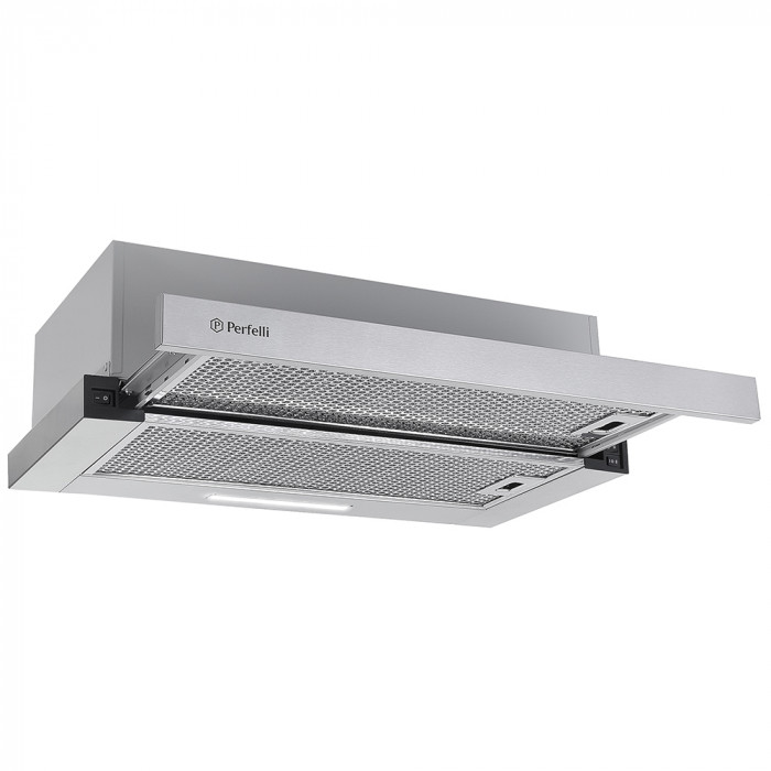 Витяжка телескопічна PERFELLI TL 6316 Full Inox 700 LED