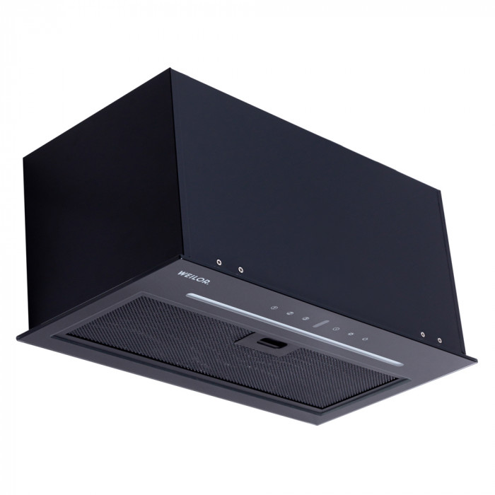 Витяжка повновбудована WEILOR PBSR 52302 GLASS FBL 1100 LED Strip