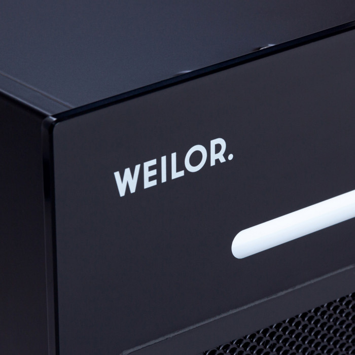 Витяжка повновбудована WEILOR PBSR 52302 GLASS FBL 1100 LED Strip