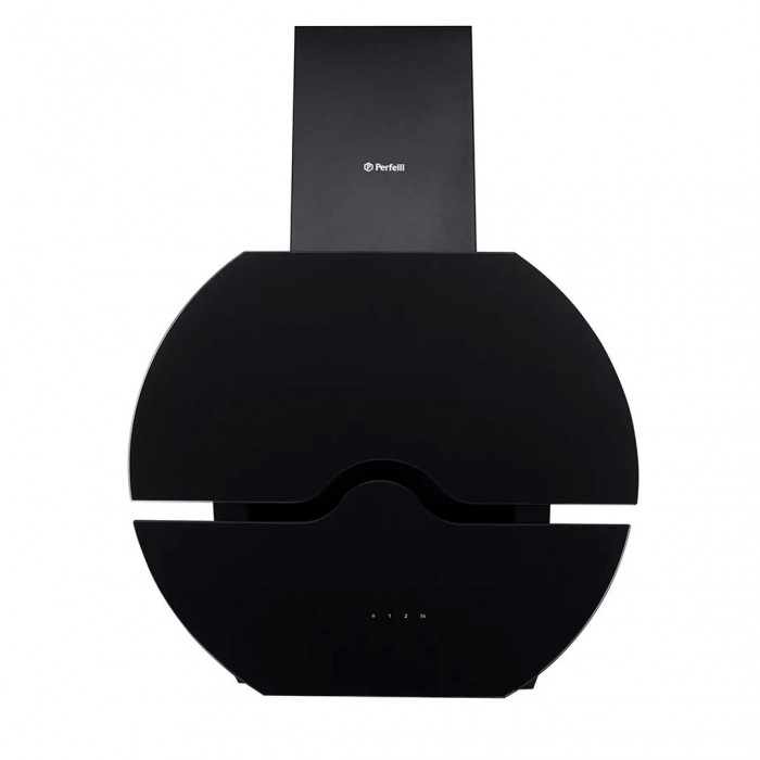 Витяжка декоративна похила PERFELLI DNS 67123 B 1100 BL LED Strip