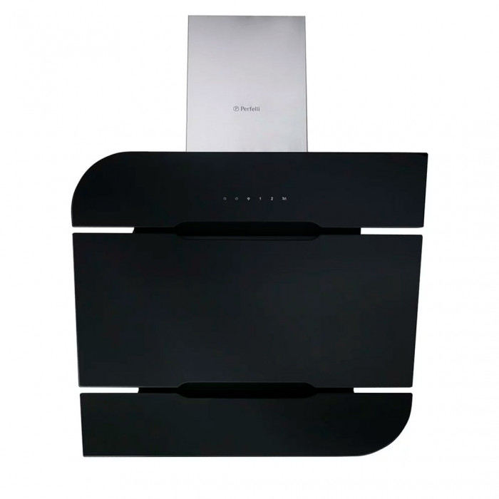 Витяжка декоративна похила PERFELLI DNS 6793 B 1100 BL LED Strip