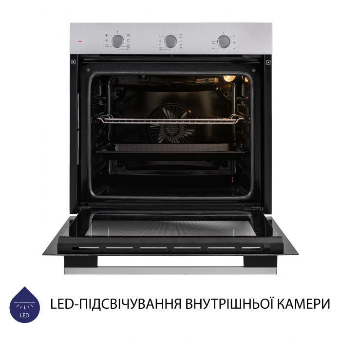 Духова шафа електрична MINOLA EO 674 Dove Gray