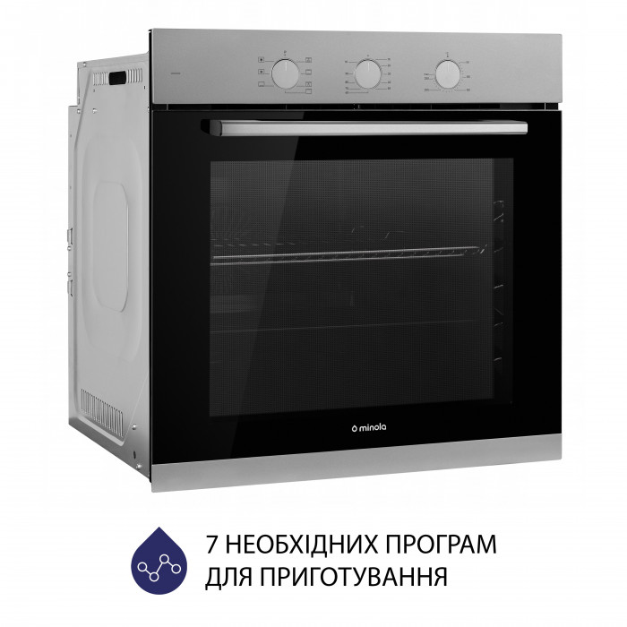 Духова шафа електрична MINOLA EO 675 Dove Gray