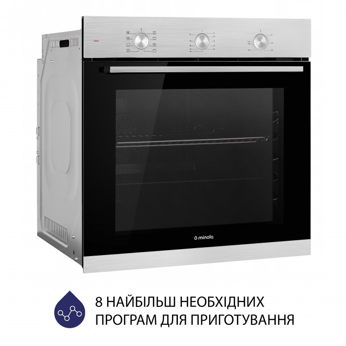 Духова шафа електрична MINOLA EO 684 INOX