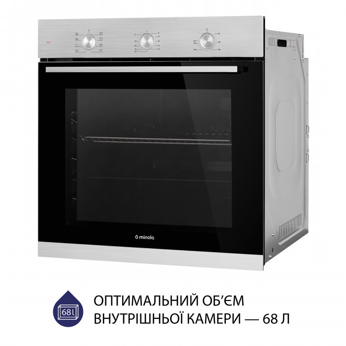 Духова шафа електрична MINOLA EO 684 INOX