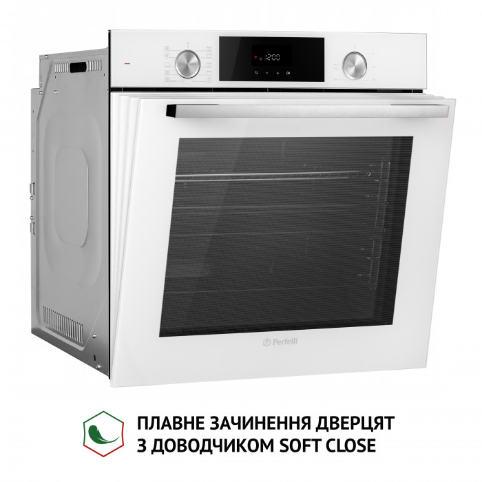 Духова шафа електрична PERFELLI DIAMOND 6D10N BIANCO
