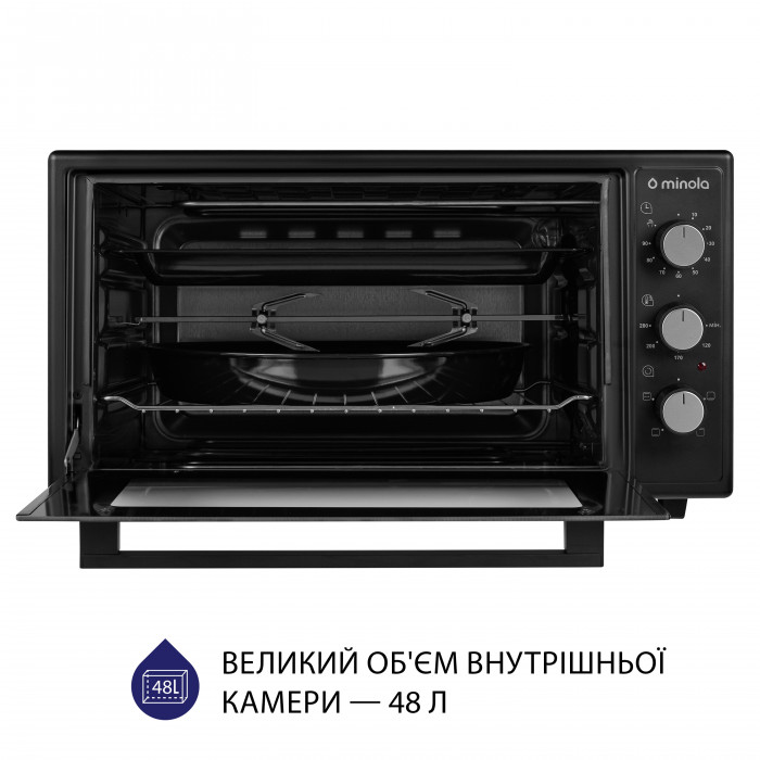 Електрична піч MINOLA FOEV 4815 BL