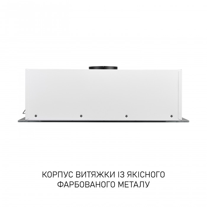 Витяжка повновбудована MINOLA HBI 6473 WH GLASS 800 LED Line
