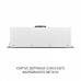 Витяжка повновбудована MINOLA HBI 6473 WH GLASS 800 LED Line
