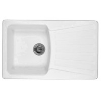 Мийка кухонна гранітна MPG 1150-80 Арктик MINOLA