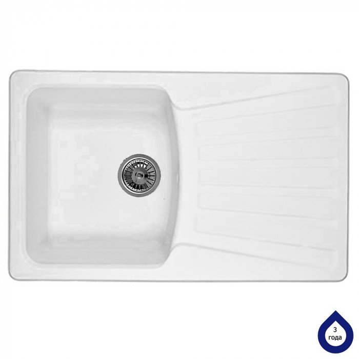 Мийка кухонна гранітна MPG 1150-80 Арктик MINOLA